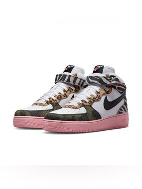 Nike AF1 mid Animal Instinct